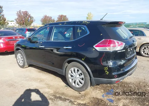 2015 Nissan Rogue S z USA, uszkodzony, nr VIN KNMAT2MV0FP509051